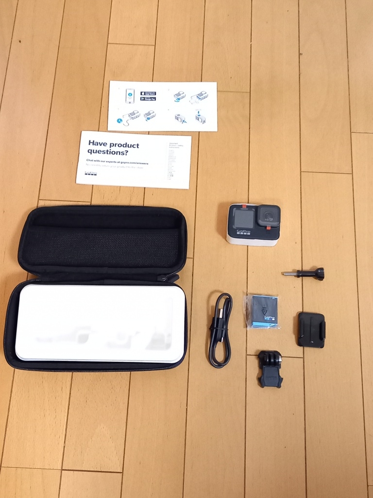 GoPro Hero9 梱包品・付属品一覧 | Be free